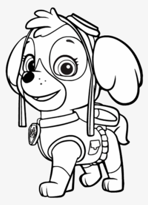 Paw Patrol Skye Coloring Pages - Skye Paw Patrol Colouring #832096