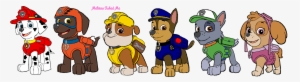Png Royalty Free Library Badges Characters - Paw Patrol Punto Croce #832245