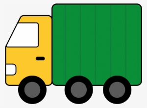 Image Black And White Library Risk Ahead Clipart Green - Clip Art Trucks #832395