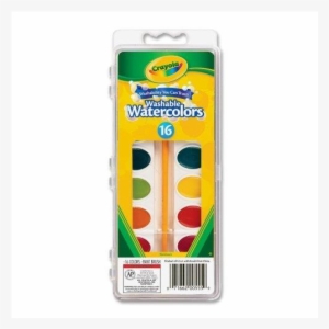 We're Sorry - - Crayola Washable Watercolors Paint Set With Brush - #832602