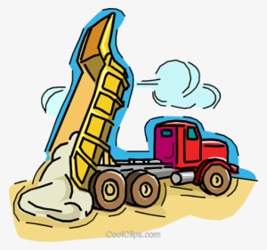 Dump Truck, Dumping Load Of Gravel Royalty Free Vector #832952 Dump Truck, Dumping Load Of Gravel Royalty Free Vector #832952