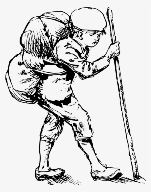 This Free Icons Png Design Of Boy Hiking #832971