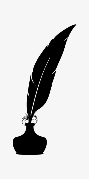 Ink Pot Png Free Download - Quill And Ink Clipart #833420