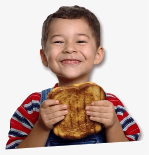 Say Cheese Kid - Eating A Peanut Butter And Jelly Sandwich #834294