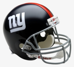 New York Giants Throwback 1961 To 1974 Full Size Deluxe - Riddell College Full Size Replica Usc Helmet #834394
