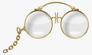 Banner Free Stock Free Clipart Of Eyeglasses - Gold Glasses Clipart #835220