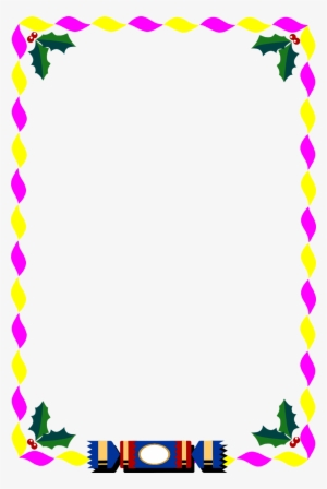 Border Free Stock Photo Ilration Of Blank Christmas - Books Borders And Frames #835614