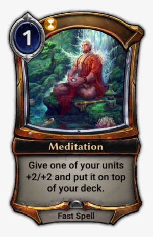 Meditation - Eternal Card Game Clockroach #835819
