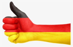 Germany Flag Hand National Fingers 664894 - German Flag Thumbs Up #836086