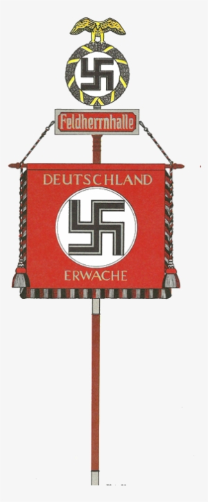 Nazi Flag Pole Png #836157