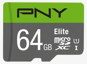 Pny Flash Memory Cards Microsdxc Elite 64gb Fr - Pny 64gb Micro Sd #836240