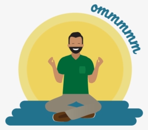 Image Of A Person Meditating, Making The Sound, Ommmmm - Person #836475