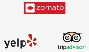 Logos Of Zomato, Yelp, Trip Advisor #837057