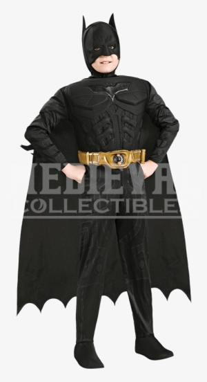 Boys Dark Knight Rises Deluxe Batman Costume - Batman Dark Knight Deluxe Muscle Chest Child Costume #838310 Boys Dark Knight Rises Deluxe Batman Costume - Batman Dark Knight Deluxe Muscle Chest Child Costume #838310