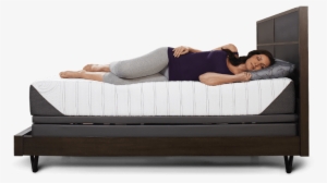 Better Bed, Better Sleep - Sleeping On Bed Side View #838506