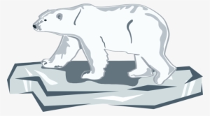 Clipart Transparent Stock Day - Polar Bear On Ice Clipart #838928