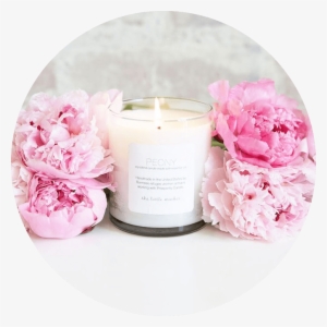 Makeup School La Scented Candles - Peonies And Candles #839517