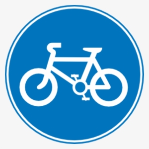 Bicycle Path Traffic Sign - Bicycle Sign Png #839949