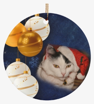 Cat Ornaments Black And #839950