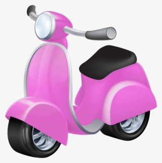 Pink Vespa Png Clip Art #8300074