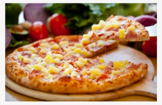 Hawaiian Pizza Slice #8301235