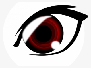 Red Eyes Clipart Anime Girl - Angry Red Eye Png #8301547