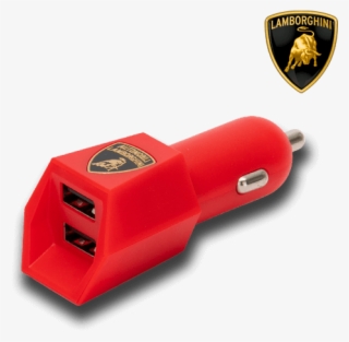 Diablo Series Dual Port Car Charger Red2 - Lamborghini #8301592