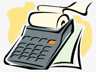 Cliparts Accounting Machines - Budget Meeting #8301923