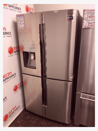 New Stainless Samsung Counter Depth 4-door Refrigerator - Refrigerator #8302332