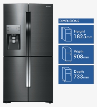 New Samsung Srf717cdbls 719l French Door Refrigerator - Rf23j9011sg Cena #8302798