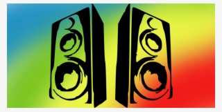 Can We Listen To Music Whilst Doing Other Things - Speaker Black And White Png #8303898