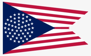 4 Vector Ohio Flag For On Ya Design - 51 Star American Flag #8304957