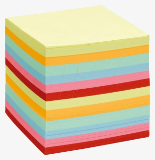 Note Block, 90 X 90 Mm, 700 Sheets, Sorted By Colour - Box #8305350