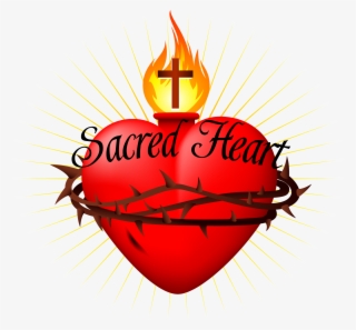< Back To Organization List Sacred Heart Catholic Church - Catholic Sacred Heart Symbol #8306601