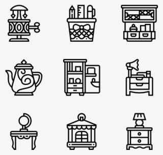 Vintage Decoration - Vector Icon School Png #8306739