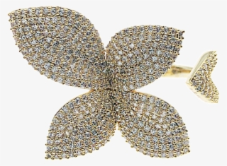 Pave Flower Ring - Tree #8308556