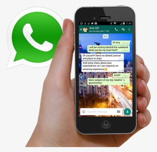 Hand Mobile Whatsapp Photo - Whatsapp Icon #8308848