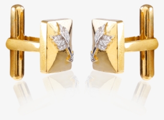 Classic Diamond Arrow Cufflink - Diamond #8309023