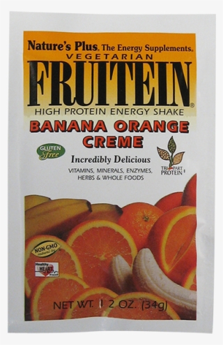 Natures Plus Fruitein Banana Orange Creme Packet 1 - Tangerine #8310331