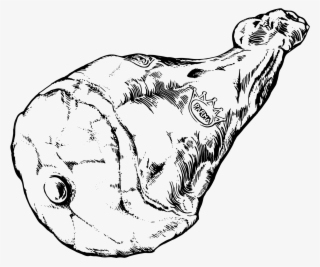 The End Piece/top End, The Bottom, The Center, The - Line Art #8310473