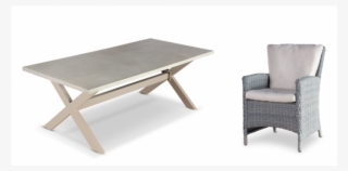 Savannah Crete 9 Piece Mixed Dining Set Savcre9pk - Coffee Table #8310641