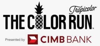 Tropicolor Tour Logo - Cimb Color Run 2017 Malaysia #8310886
