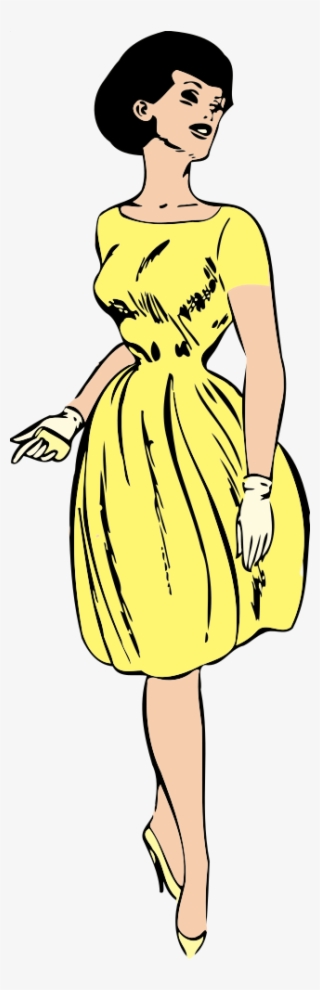 Elegant Lady 2 - Clip Art #8311849