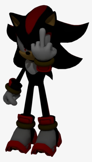 Cartoon Middle Finger Pictures - Shadow The Hedgehog Sprite #8311913