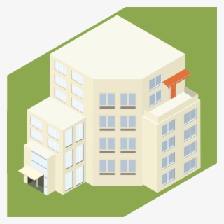 5d White High Rise Architectural Scene Ai Vector 2 - Architecture #8312044