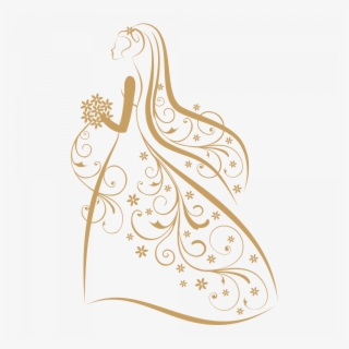 Biểu Tượng Hình Cô Dâu Wedding Logo - Wedding Logo In Png #8312637
