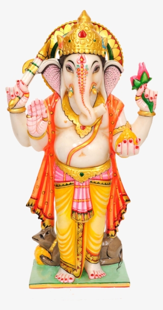 Ganesh Standing Images Png #8312834