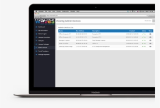 Laptop Admin Devices Screen - Operating System #8313867