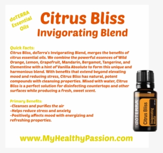 Citrus Bliss - Doterra Citrus Bliss Uses #8315171
