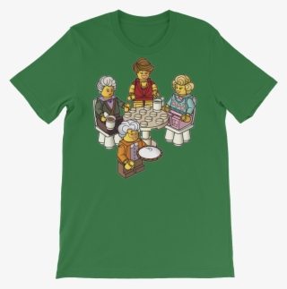 Golden Girls Blocks T Shirts Swish Embassy - Lego Golden Girls Shirt #8315581